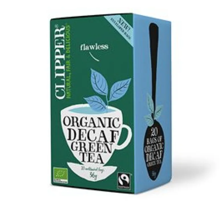 Clipper Grøn Te Koffeinfri Ø (36 g)