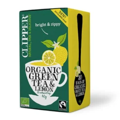 Clipper Grøn Te m. Citron Ø (1 pk)