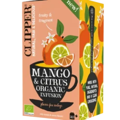 Clipper Mango & Citrus Te Ø (20 breve)