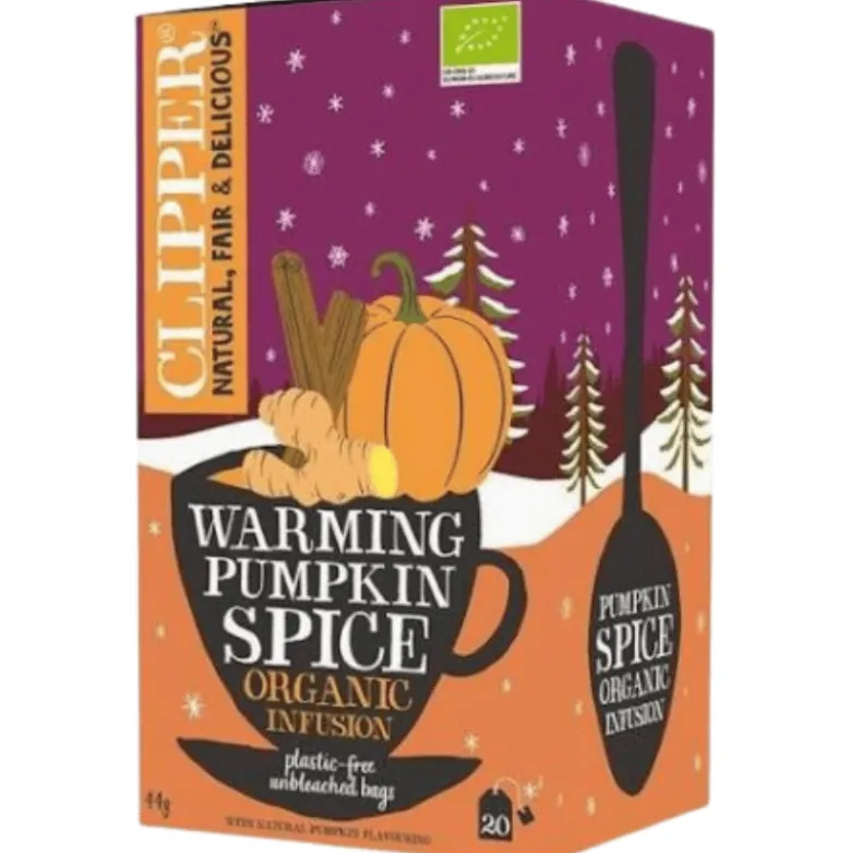 Clipper Warming Pumpkin Te Ø (20 breve)