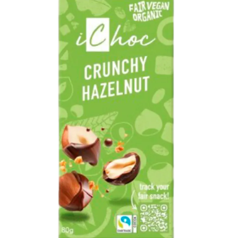 Coala's Naturprodukter Ichok Sprød Hasselnød Vegan Ø (80 g)