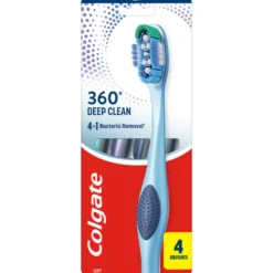 Colgate 360 Deep Clean Tandbørste Soft (4 stk)