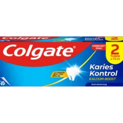 Colgate Karies Kontrol Tandpasta (2 x 75 ml)
