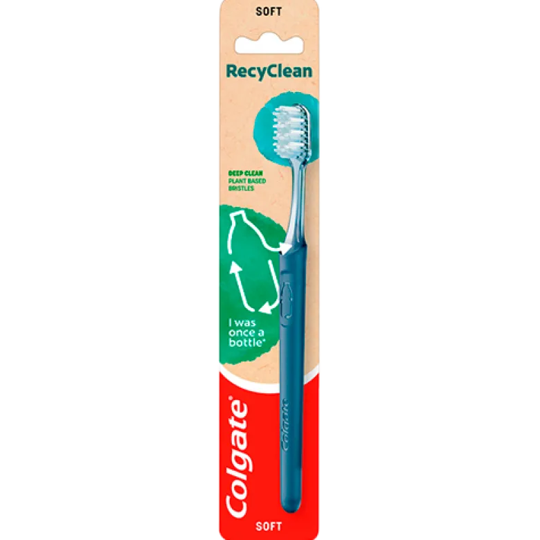 Colgate Tandbørste RecyClean Soft (1 stk)
