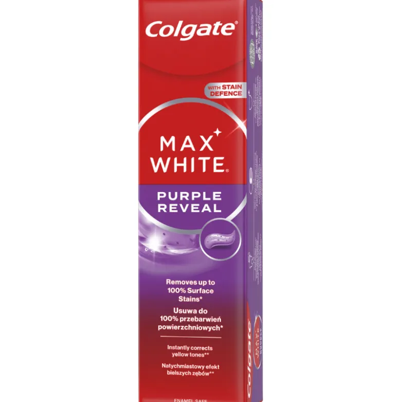 Colgate Tandpasta Max White Purple (75 ml)