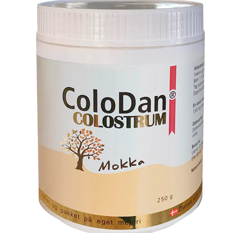 ColoDan Colostrum pulver mokka (250 g)