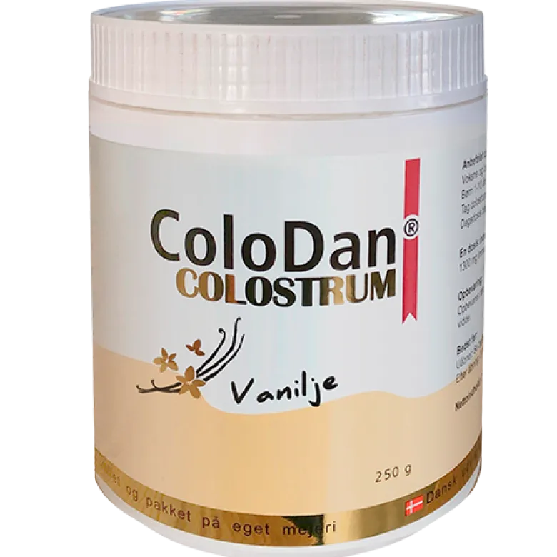 ColoDan Colostrum pulver vanilje (250 g)