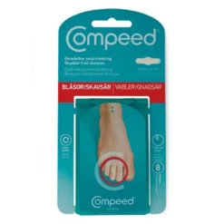 Compeed vabel plaster ml. tær (8 stk.)