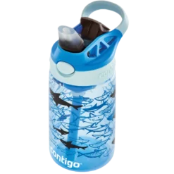 Contigo Drikkeflaske Easy Clean Blue sharks (420 ml)
