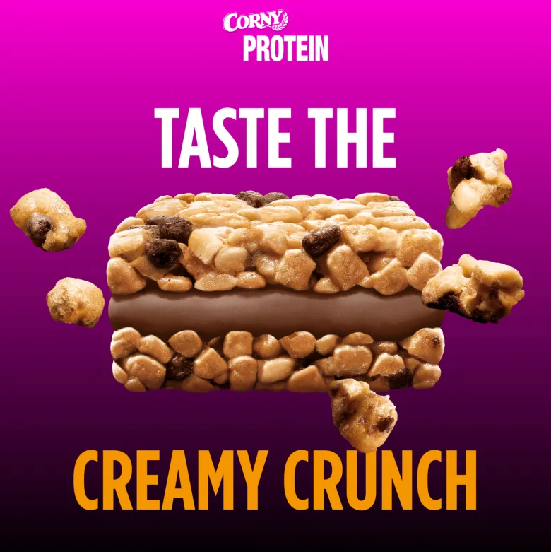 Corny Crunch & Cream Caramel Nougat (35 g)