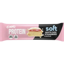 Corny Soft Protein White Chocolate Strawberry (45 g)