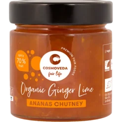 Cosmoveda Ingefær Lime Chutney Ø (225 g)