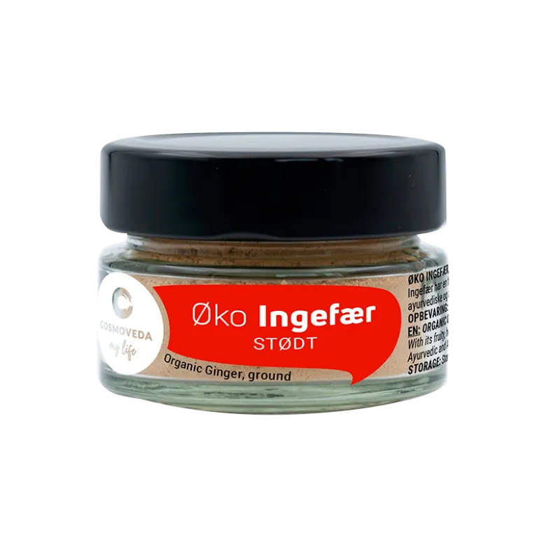 Cosmoveda Ingefær Pulver Ø (25 gr)