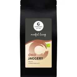 Cosmoveda Jaggery Tørret Sukkerrørsaft Ø (400 g)