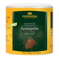 Cosmoveda Sorte Sennepsfrø Hele Ø (130 g)