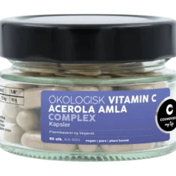 Cosmoveda Vitamin C M. Acerola & Amla Ø (80 kaps)