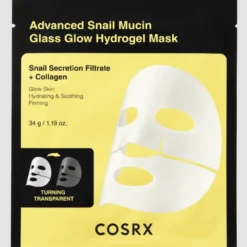Cosrx Advanced Snail Mucin Glass Glow Hydrogel Mask (3 stk)