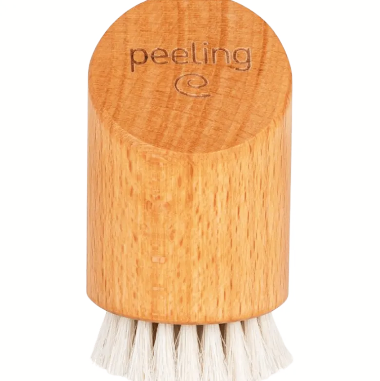 Croll & Denecke Facial Brush Beech Wood With Horse Mane Hair (1 stk)