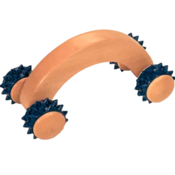 Croll & Denecke Massagerulle Lille Med Blå Knopper (1 stk)