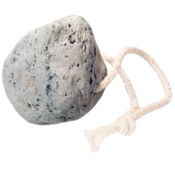 Croll & Denecke Pimpsten Natur (Vulkanlava) med snor