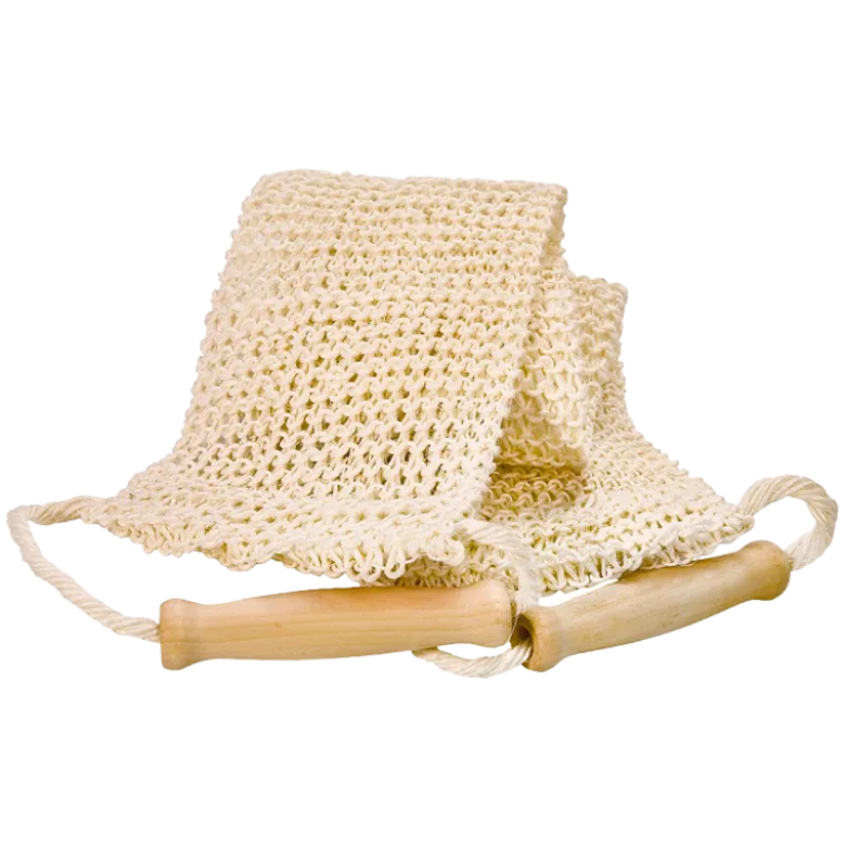 Croll & Denecke Sisal-Massagestrop, Finstrikket