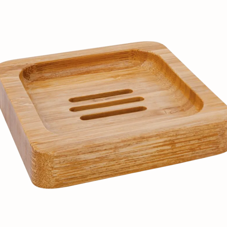 Croll & Denecke Soap Dish Bamboo Square (1 stk)