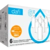 Dafi Filterpatroner 6-pack Dafi 1 Stk
