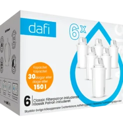 Dafi Filterpatroner 6-pack Dafi 1 Stk