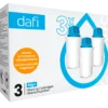 Dafi Filterpatroner 3-Packmagnesium Mineraler (1 sæt)