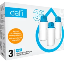 Dafi Filterpatroner 3-Packmagnesium Mineraler (1 sæt)