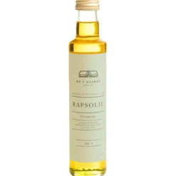 De 5 Gaarde Koldpresset Rapsolie Hvidløgssmag (250 ml)