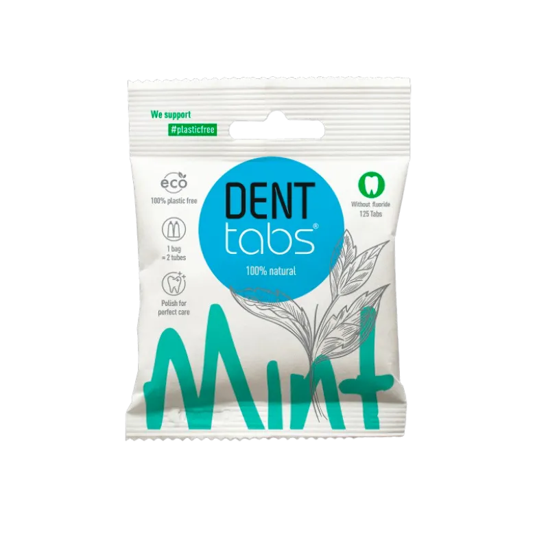 Dent Tabs Tandspasta tabeletter u. fluorid (1 pk)