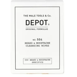 Depot No. 504 Beard Cleansing Wipes 12 stk.