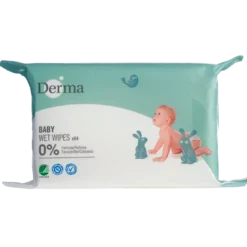 Derma Baby Vådservietter (64 stk)