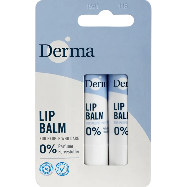 Derma Family Læbepomade (2 x 4,8 g)
