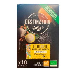 Destination Ethiopie Araabica kaffekapsler Ø (10 stk)