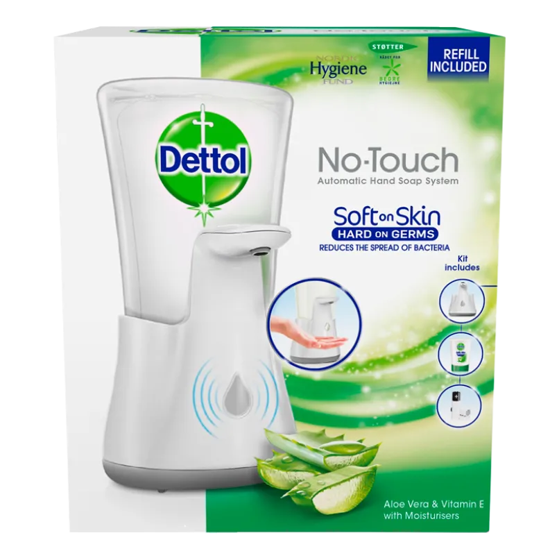 Dettol No Touch Automatisk Sæbedispenser Aloe Vera (250 ml)
