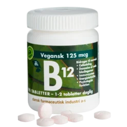DFI B12 125 mcg (90 tabletter)