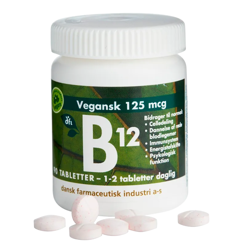 DFI B12 125 mcg (90 tabletter)