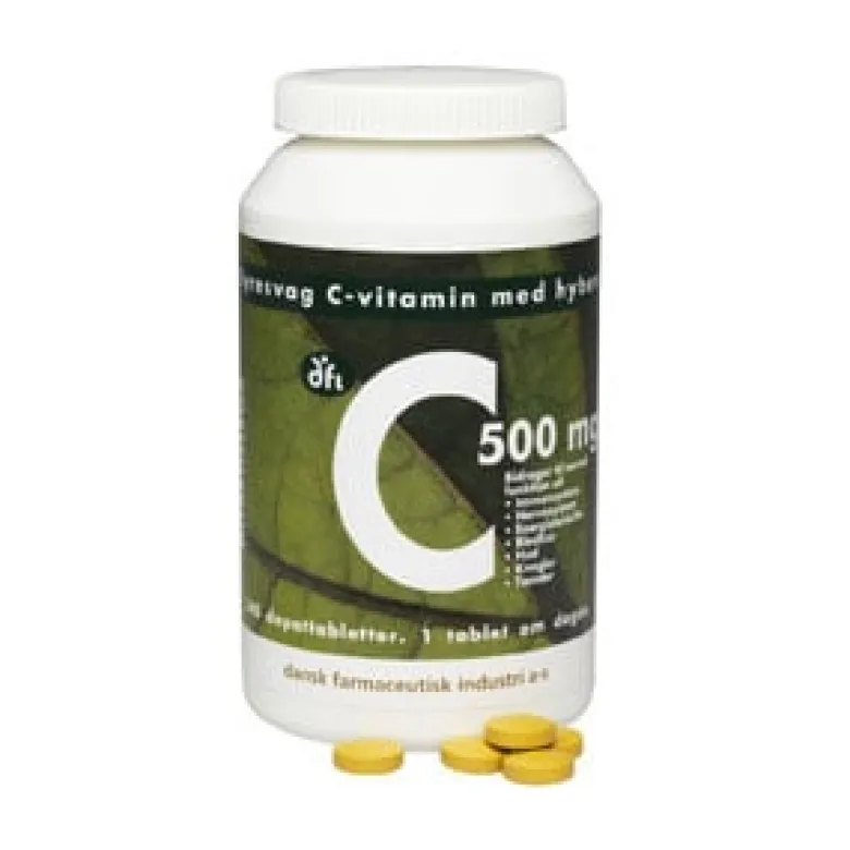 DFI C 500 mg med Hyben (240 depottabletter)