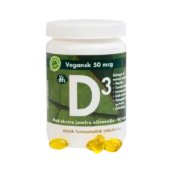 DFI D-Vitamin 50 mcg Vegansk (90 stk)