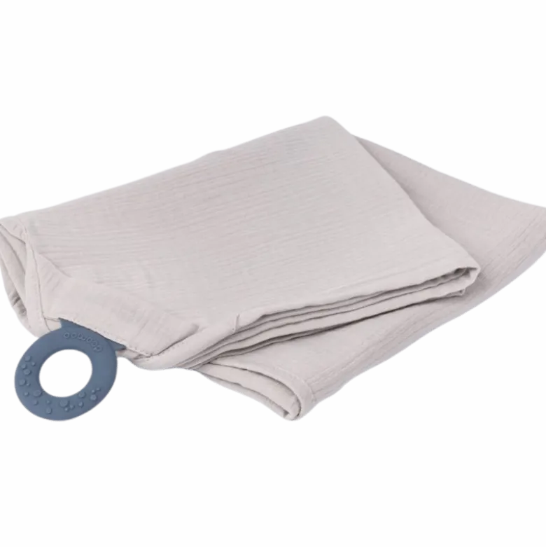 Doomoo Amme/Nussetæppe Med Bidering Quilt Beige (1 stk)