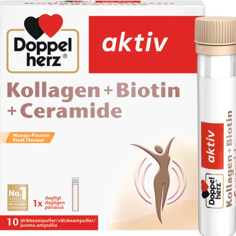 Doppelherz Aktiv Kollagen + Biotin + Ceramide (10 stk)