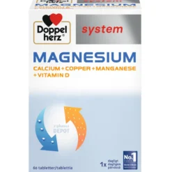 Doppelherz System Magnesium + Calcium (60 tabl)