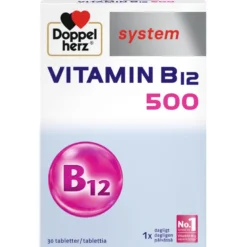 Doppelherz System Vitamin B12 500 µg (30 tabl)