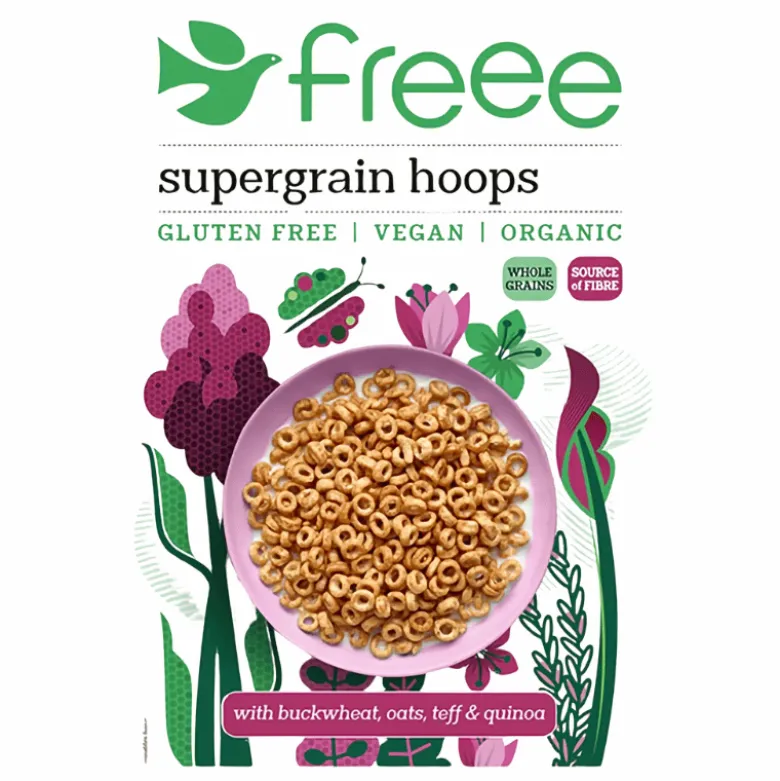 Doves Free Supergrain Hoops Ø (300 g)
