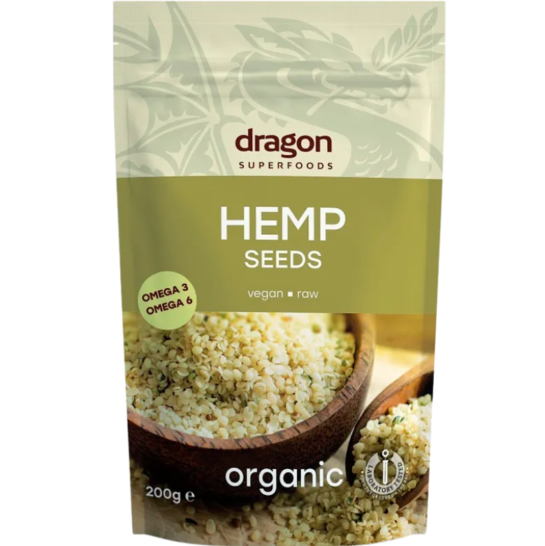 Dragon Superfood Hampe Frø Ø (200 g)