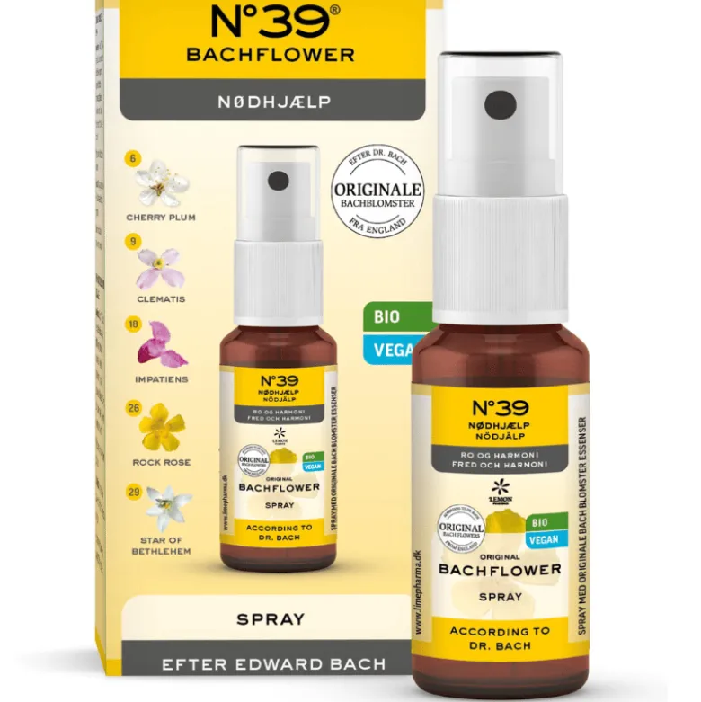 Dr. Bach No. 39 Nødhjælp Spray Ø (20 ml)