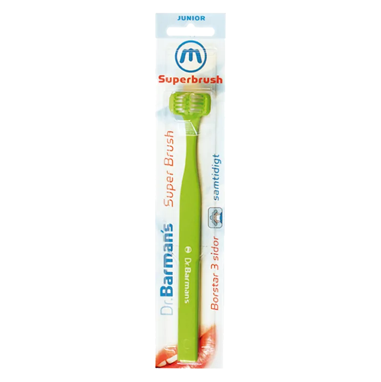 Dr. Barman's SuperBrush Junior 6-12 År (1 stk)