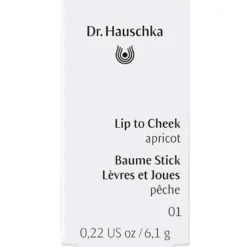 Dr. Hauschka Lip To Cheek 01 Apricot (6,1 g)